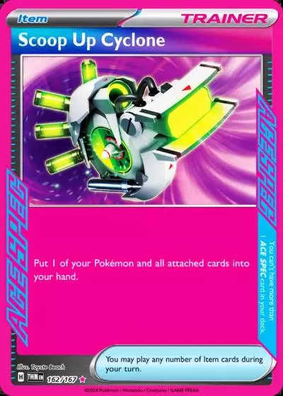 Scoop Up Cyclone 162/167 Twilight Masquerade Pokemon card