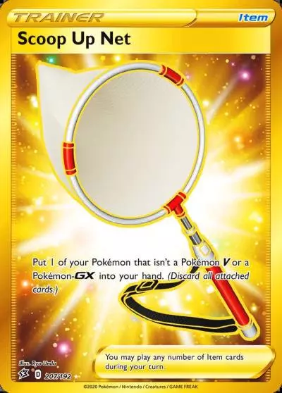 Scoop Up Net 207/192 Rebel Clash Pokemon card
