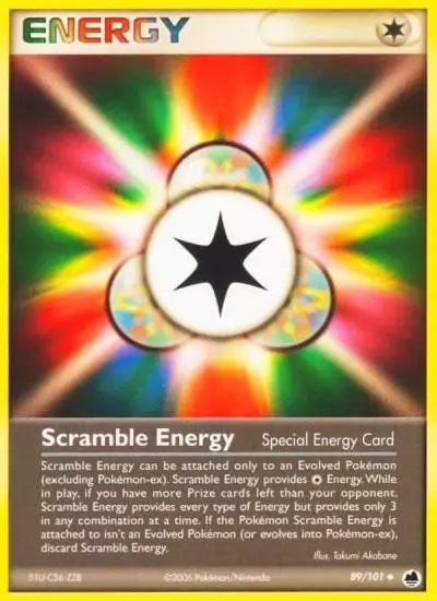 Scramble Energy 89/101 Dragon Frontiers Pokemon card