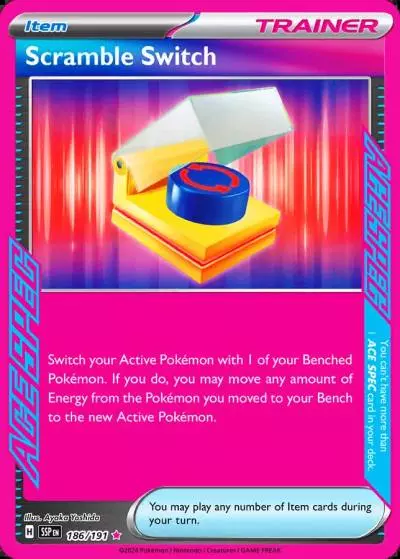 Scramble Switch 186/191 Surging Sparks Pokemon card