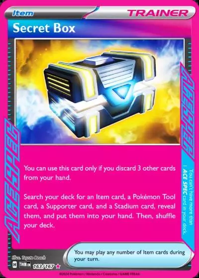 Secret Box 163/167 Twilight Masquerade Pokemon card