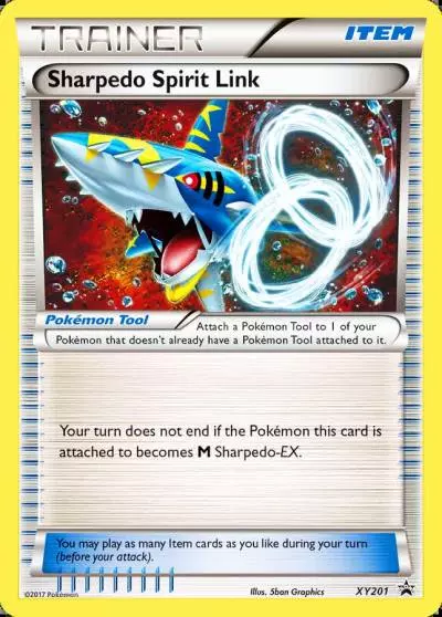 Sharpedo Spirit Link XY201/211 XY Black Star Promos Pokemon card