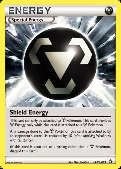 Shield Energy 143/160 Primal Clash Pokemon card
