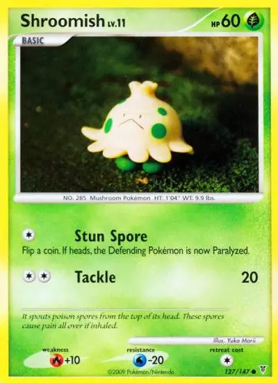 Shroomish 127/147 Supreme Victors Pokemon card