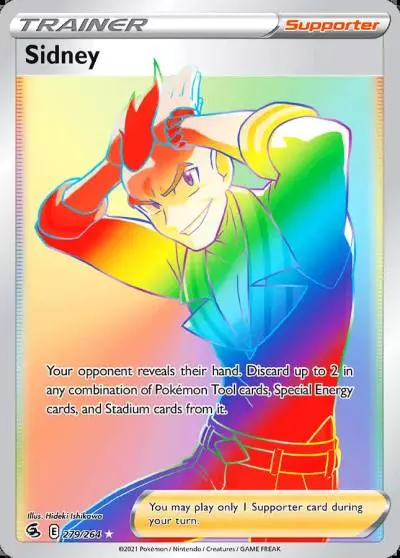 Sidney 279/264 Fusion Strike Pokemon card