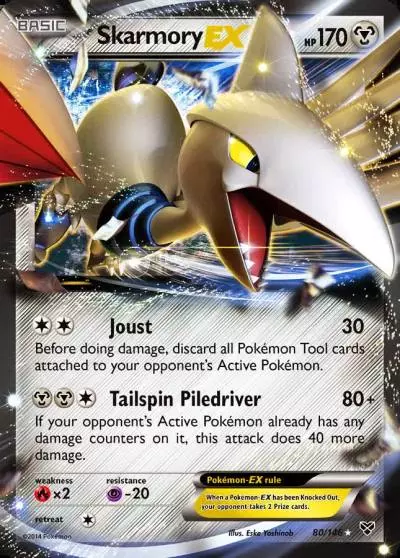 Skarmory-EX 80/146 XY Pokemon card