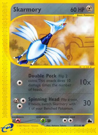 Skarmory 97/144 Skyridge Pokemon card