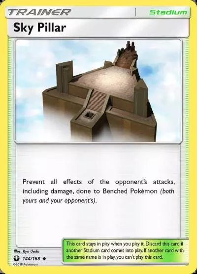 Sky Pillar 144/168 Celestial Storm Pokemon card