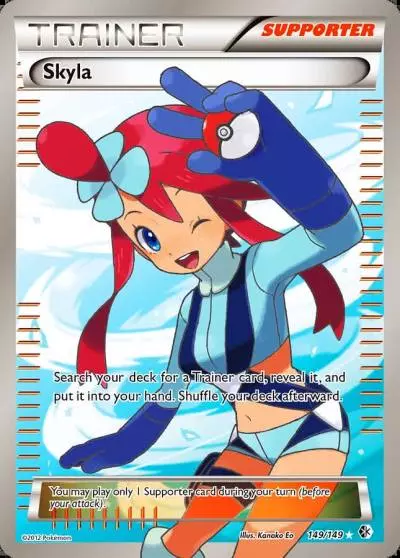 Skyla 149/149 Boundaries Crossed Pokemon card