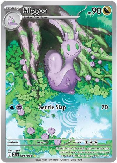 Sliggoo 95/86 Chaos Rising Pokemon card