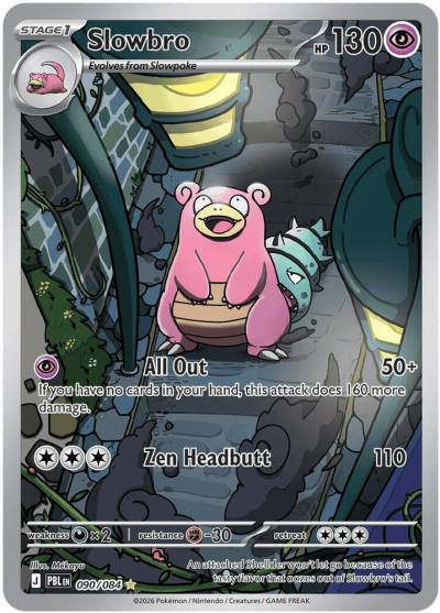 Slowbro 90/84 Pitch Black Pokemon card