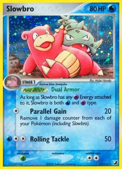 Slowbro 13/115 Unseen Forces Pokemon card