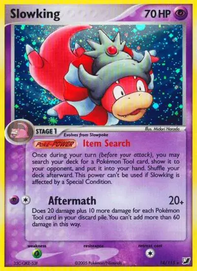 Slowking 14/115 Unseen Forces Pokemon card