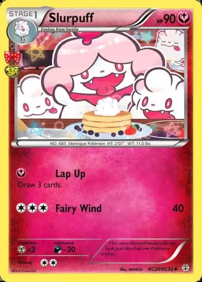 Slurpuff RC20/83 Generations Pokemon card