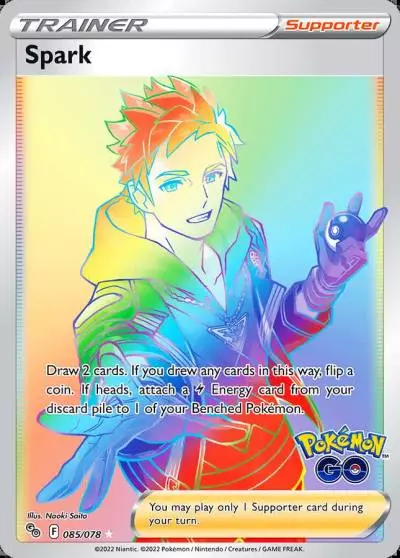 Spark 85/78 Pokémon GO Pokemon card