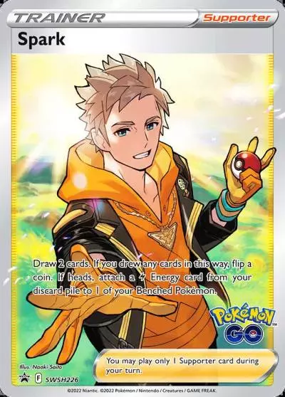 Spark SWSH226/307 SWSH Black Star Promos Pokemon card
