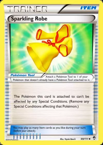 Sparkling Robe 99/111 Furious Fists Pokemon card