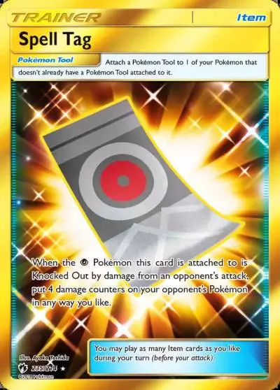 Spell Tag 235/214 Lost Thunder Pokemon card