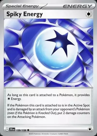 Spiky Energy 159/159 Journey Together Pokemon card