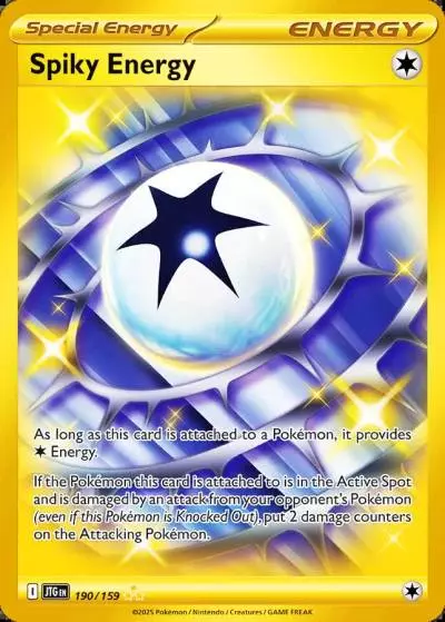 Spiky Energy 190/159 Journey Together Pokemon card