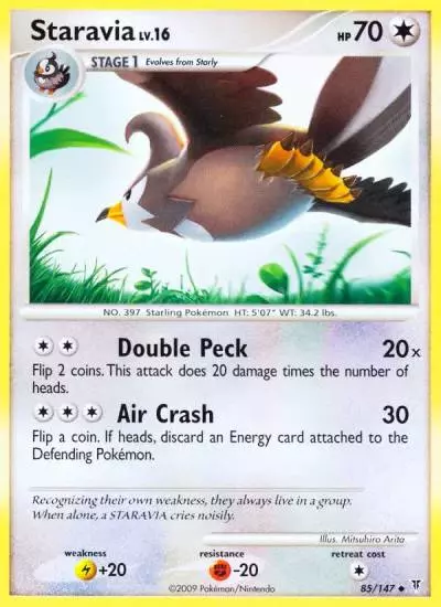 Staravia 85/147 Supreme Victors Pokemon card
