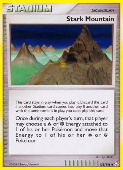 Stark Mountain 135/146 Legends Awakened Pokemon card