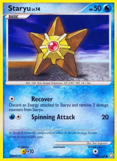 Staryu 122/146 Legends Awakened Pokemon card