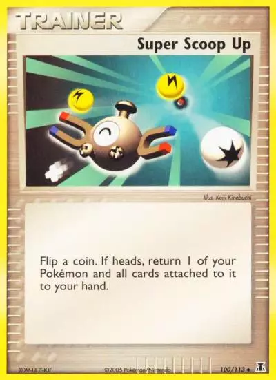 Super Scoop Up 100/113 Delta Species Pokemon card
