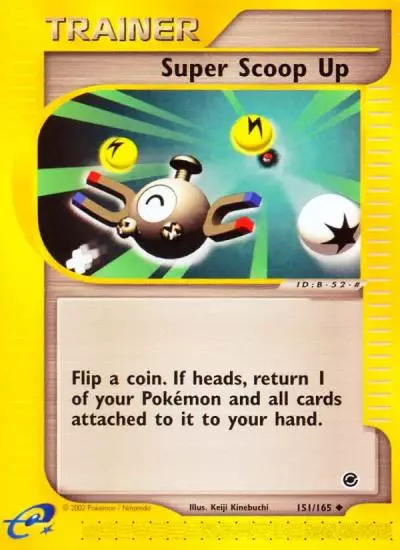Super Scoop Up 151/165 Expedition Base Set Pokemon card