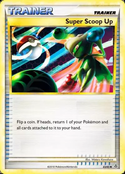 Super Scoop Up 83/95 HS—Unleashed Pokemon card