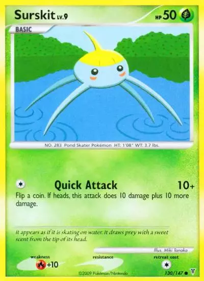 Surskit 130/147 Supreme Victors Pokemon card