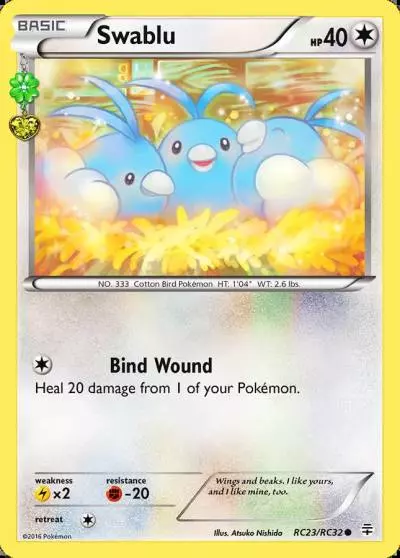 Swablu RC23/83 Generations Pokemon card