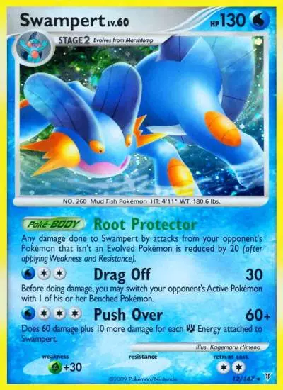 Swampert 12/147 Supreme Victors Pokemon card