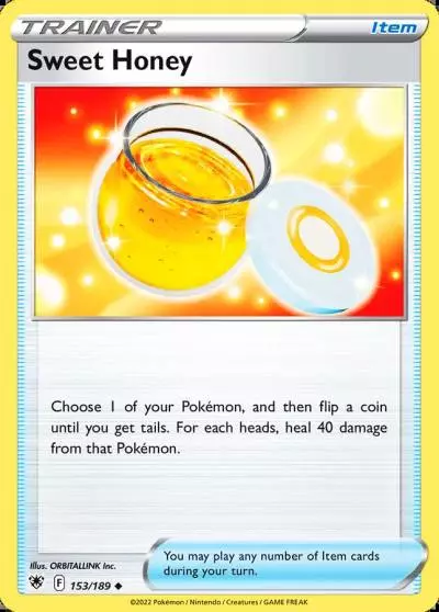 Sweet Honey 153/189 Astral Radiance Pokemon card