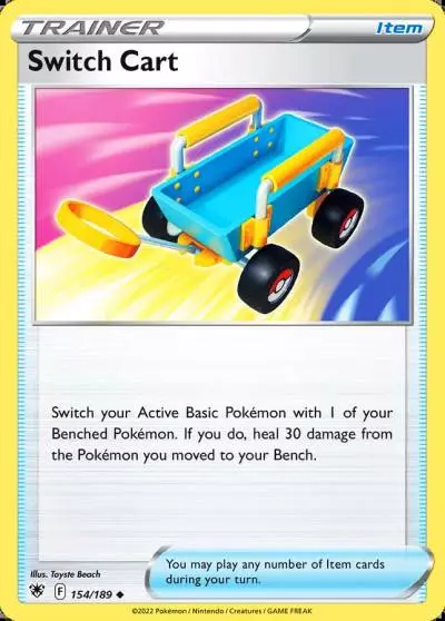 Switch Cart 154/189 Astral Radiance Pokemon card
