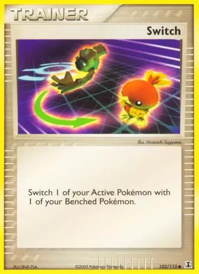 Switch 102/113 Delta Species Pokemon card