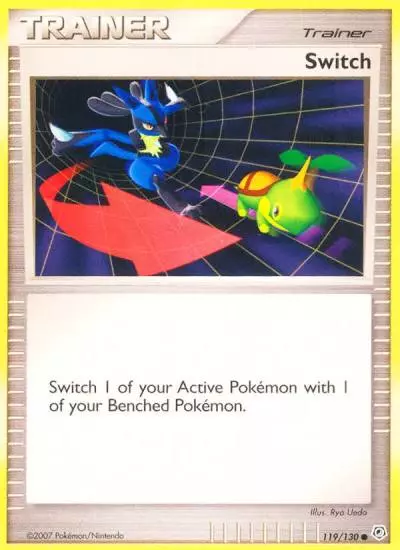 Switch 119/130 Diamond & Pearl Pokemon card