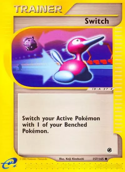 Switch 157/165 Expedition Base Set Pokemon card