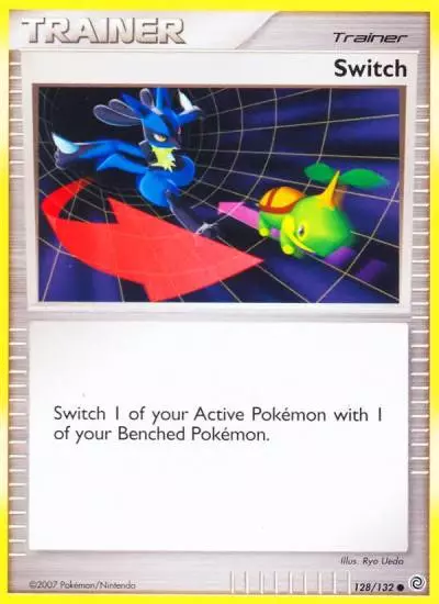 Switch 128/132 Secret Wonders Pokemon card