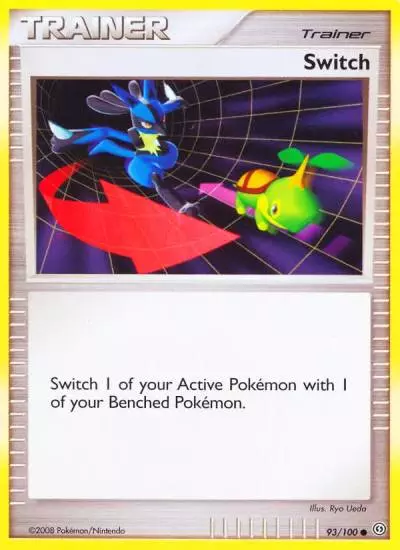 Switch 93/100 Stormfront Pokemon card