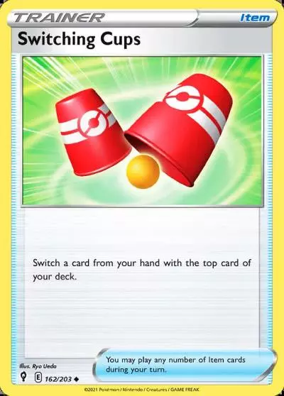 Switching Cups 162/203 Evolving Skies Pokemon card