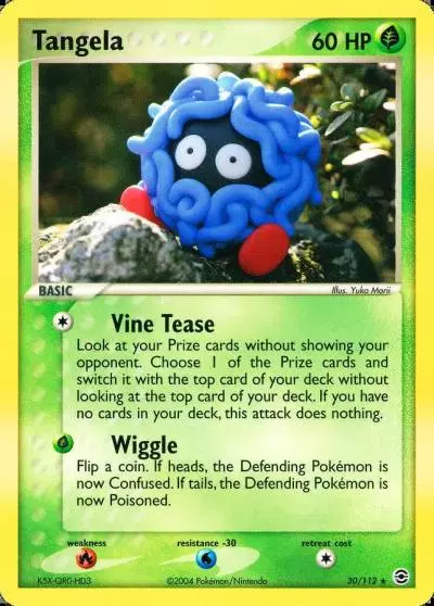 Tangela 30/112 FireRed & LeafGreen Pokemon card