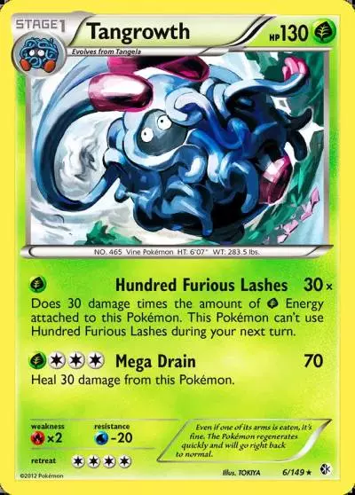 Tangrowth 6/149 Boundaries Crossed Pokemon card
