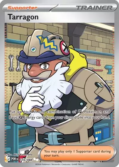 Tarragon 116/88 Perfect Order Pokemon card
