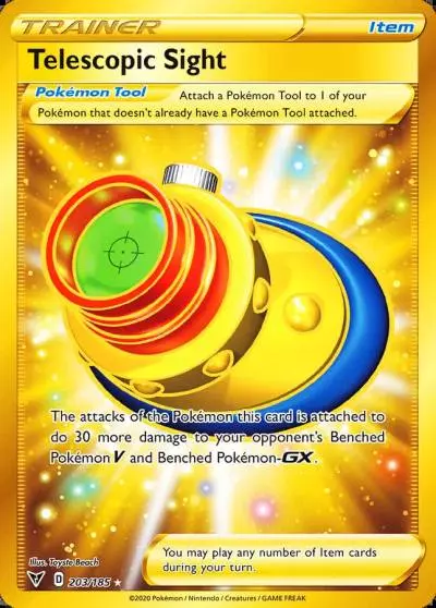 Telescopic Sight 203/185 Vivid Voltage Pokemon card