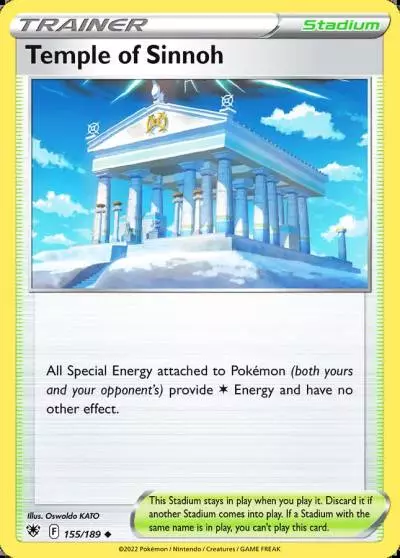 Temple of Sinnoh 155/189 Astral Radiance Pokemon card