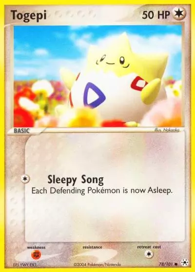 Togepi 78/101 Hidden Legends Pokemon card