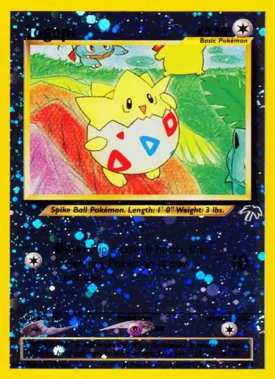 Togepi 4/18 Southern Islands Pokemon card