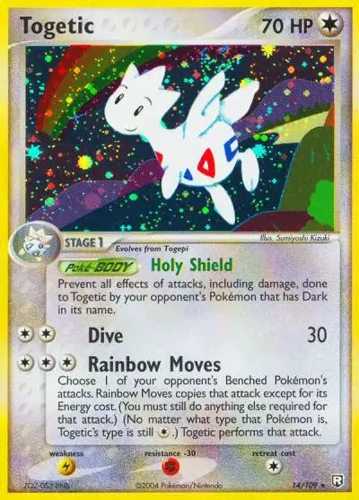 Togetic 14/109 Team Rocket Returns Pokemon card