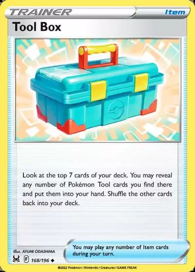 Tool Box 168/196 Lost Origin Pokemon card